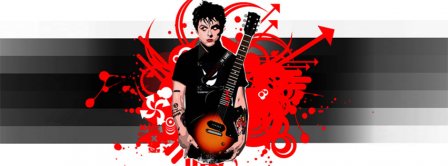 Green Day Billy Joe Amstrong Facebook Covers