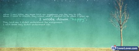 Happiness Tree Facebook Covers