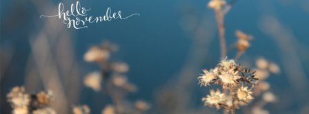 Hello November Cold Facebook Covers