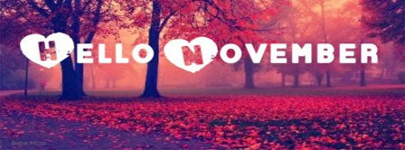 Hello Love November Facebook Covers