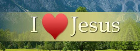 I Love Jesus 2 Facebook Covers