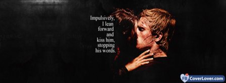 Katniss And Peeta Passionate Kiss Facebook Covers