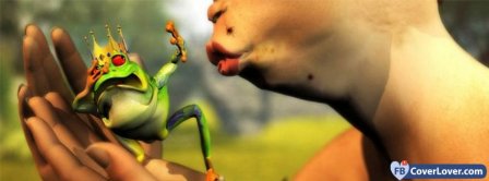 Kiss A Frog Prince Facebook Covers