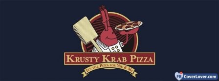 Krusty Krab Pizza  Facebook Covers