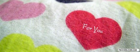 Love For You Heart Facebook Covers