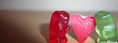 Love Gummy Bears Facebook Covers