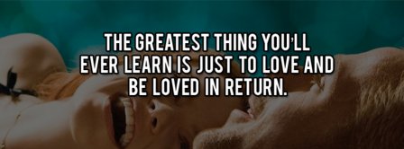 Love And Be Loved Facebook Covers