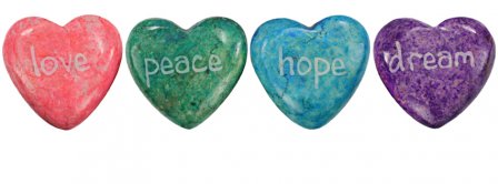 Love Peace Hope Dreams 3  Facebook Covers