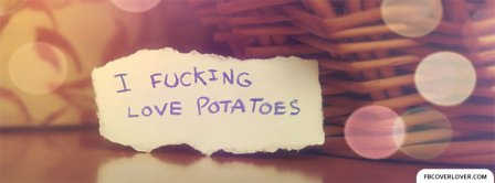 Love Potatoes Facebook Covers