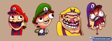 Mario And Friends   Facebook Covers