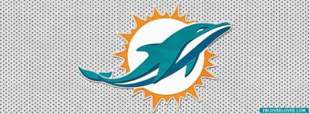 Miami Dolphins New Logo NFL Facebook Covers