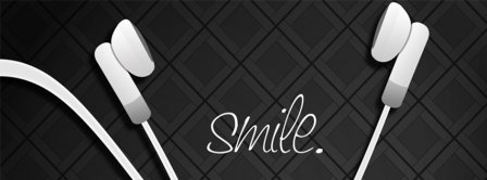 Music Makes Me Smile Facebook Covers