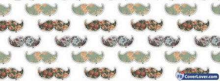 Mustache Background Facebook Covers