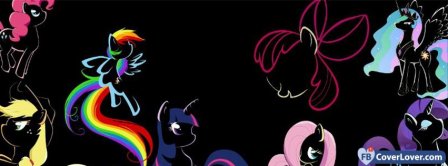 My Little Pony 1  Facebook Covers