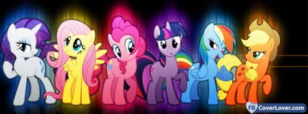 My Little Pony 3  Facebook Covers