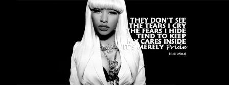 Nicki Minaj Pride Lyrics  Facebook Covers