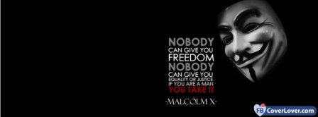 Nobody Can Give Your Freedom Facebook Covers