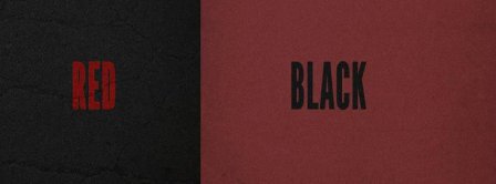 Red Black Facebook Covers