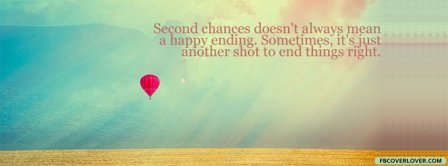 Second Chances  Facebook Covers