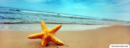 Summer Beach Starfish Facebook Covers