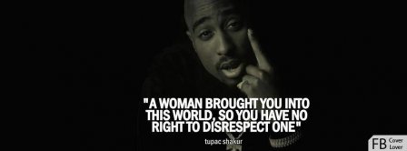 Tupac Shakur Quote Facebook Covers