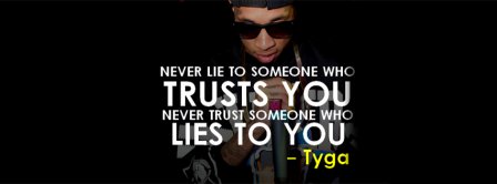 Tyga Quote Facebook Covers