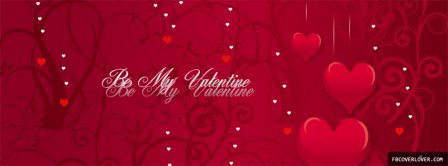 Be My Valentine Facebook Covers