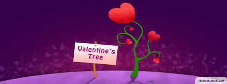 Valentines Tree Facebook Covers