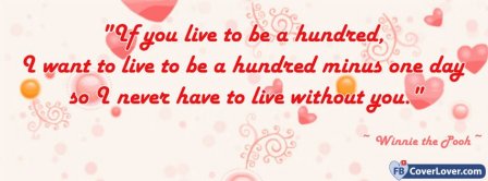 Winnie Pooh Life Quote Facebook Covers